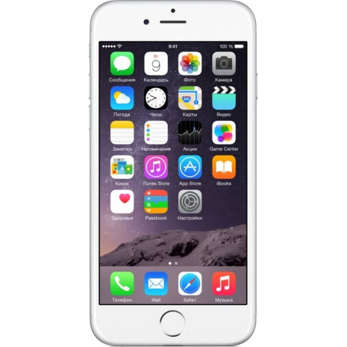 Apple iPhone 6 64 ГБ Серебряный купить по цене 8 680 ₽